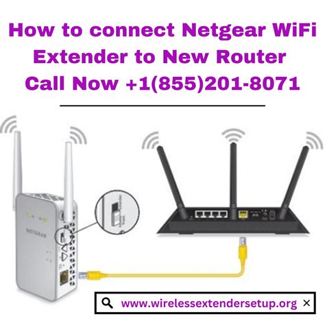 connect netgear extender to new router|More.